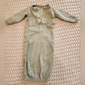 L'oved Baby Gown - Preemie/Newborn - Sage Green